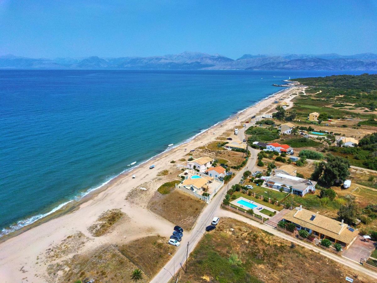 Drosia Beach House Almyros Corfu Almiros Beach Exterior foto