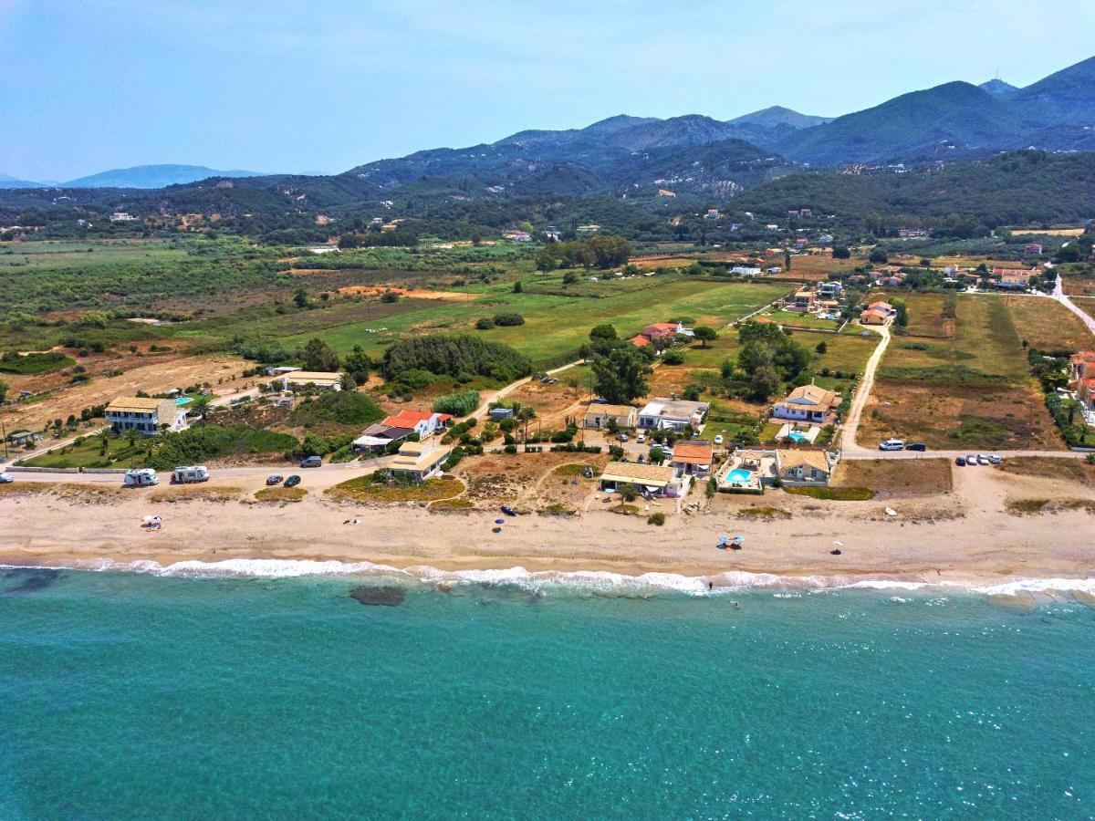 Drosia Beach House Almyros Corfu Almiros Beach Exterior foto