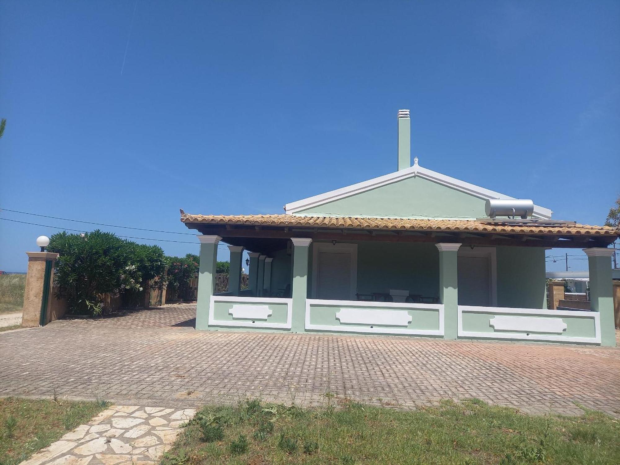 Drosia Beach House Almyros Corfu Almiros Beach Exterior foto